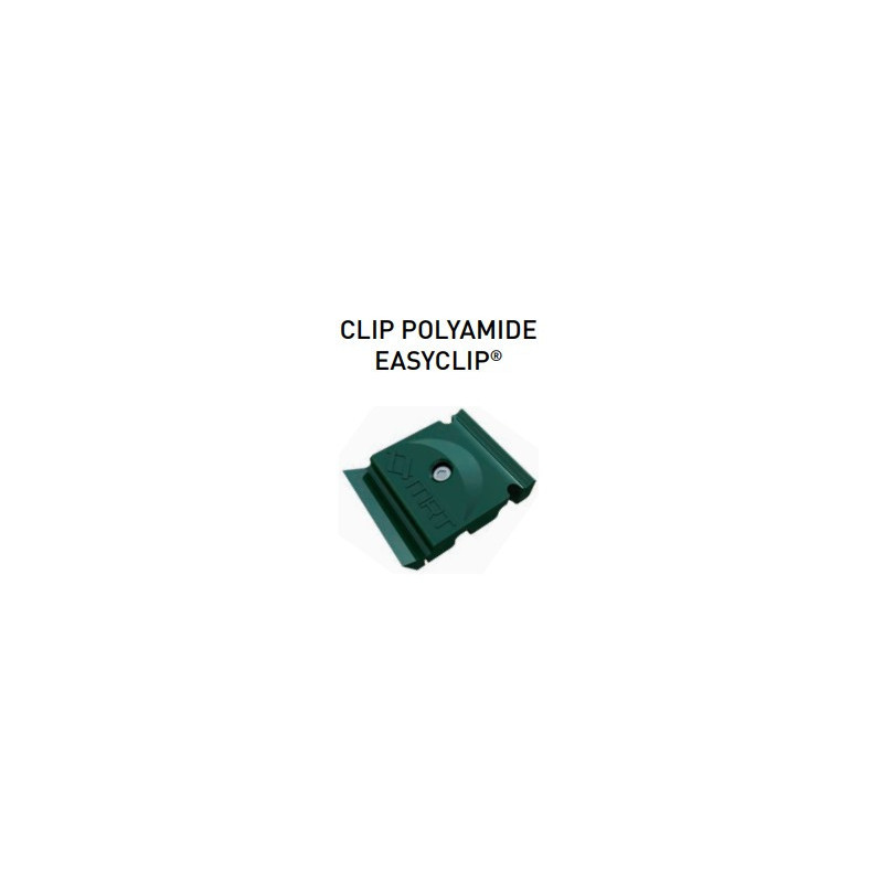 Clip plastique Easyclip plus Blanc