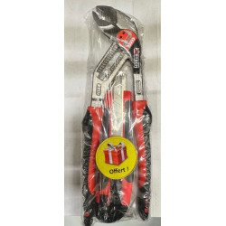 Pince multiprises Fortech sans bouton 240mm+cutter