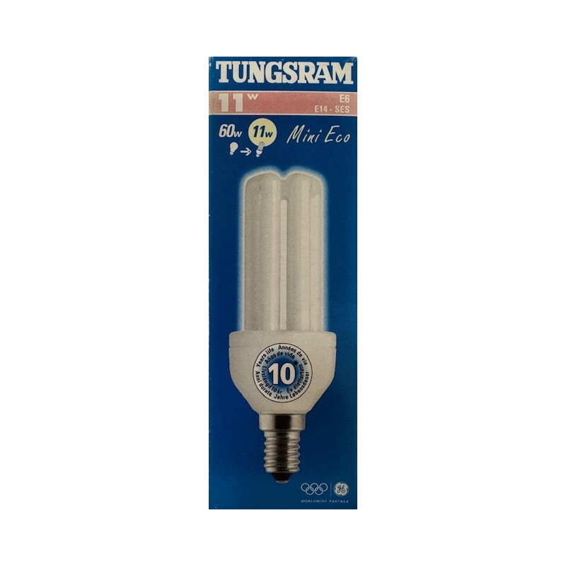 Ampoule eco mini stick 11W E14