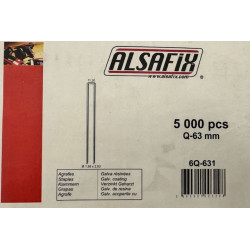 Agrafes Q-63 galva resines bte 5000