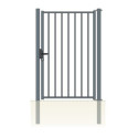 Portillon S16 barreaudé vert 1.00m