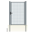 Portillon S16 grillagé vert 1.00m