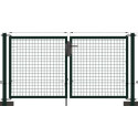 Portail pivot. F grillagé 50x50 vert 3.00mxH1.75m