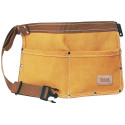 Ceinture double poche cuir