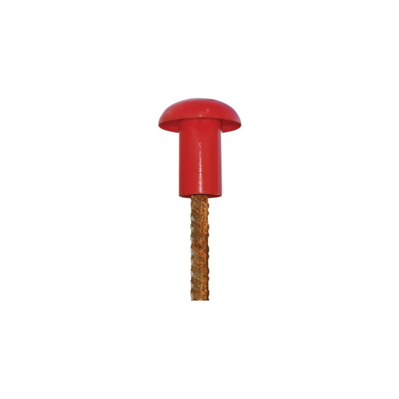 Embout sécurité rouge