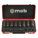Coffret 10 douille longue choc 10 à 24mm