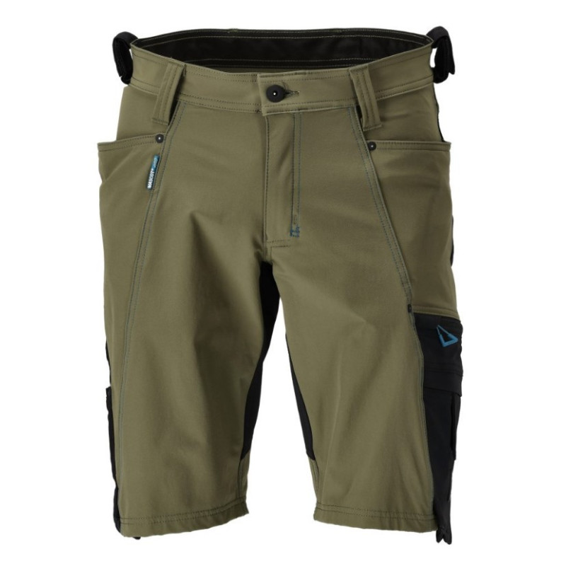 Short stretch 23149-311 vert/noir taille 39/C46