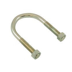 Etrier pour tube rond ZI + 2 écrous