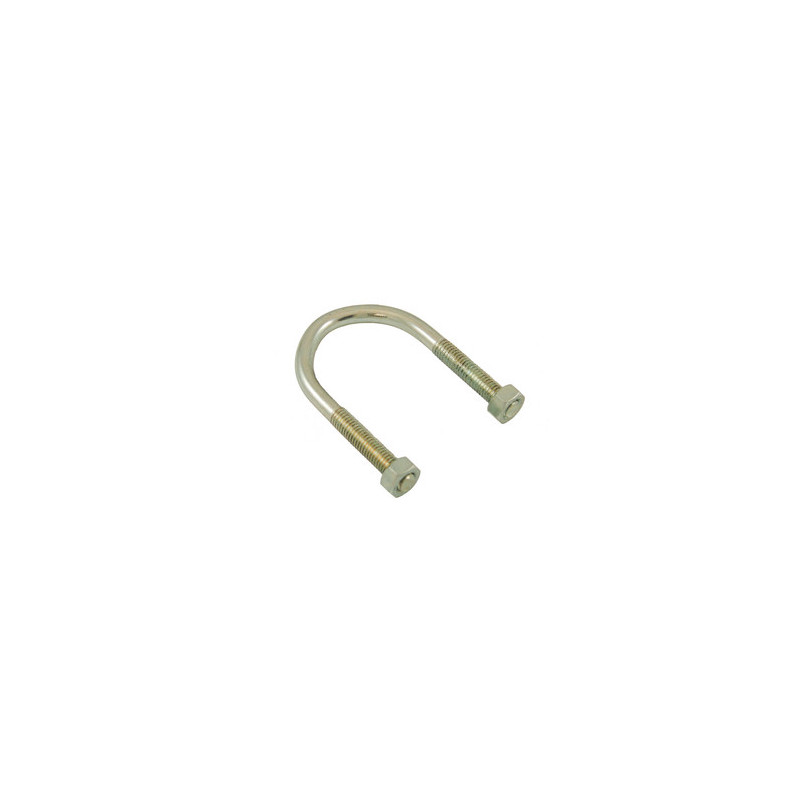 Etrier pour tube rond ZI + 2 écrous