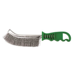 Brosse inox 0.30 convexe