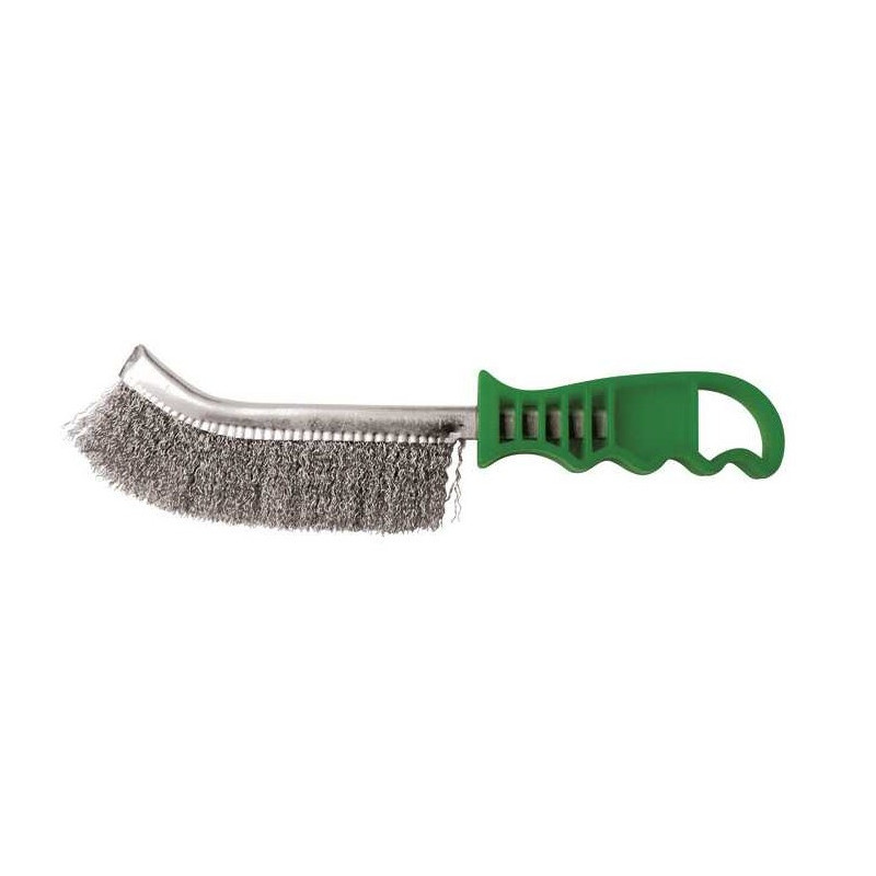 Brosse inox 0.30 convexe